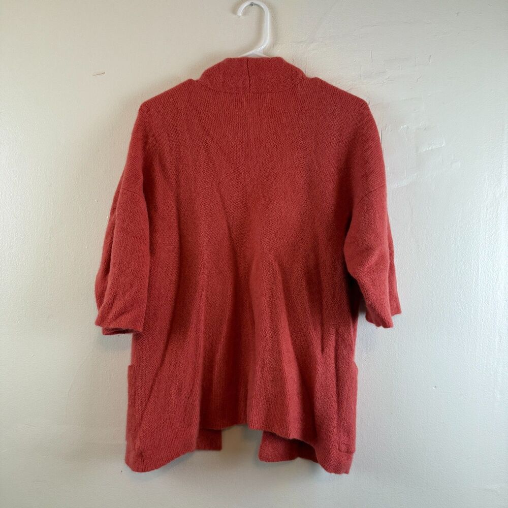 Peruvian Connection Short Sleeve Open Front Alpac… - image 6